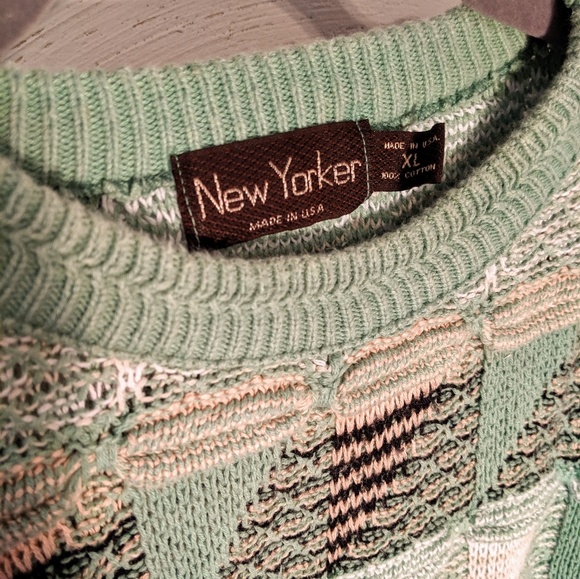 Vintage New Yorker Sweater Mens Size X-Large Made - Picture 2 of 7